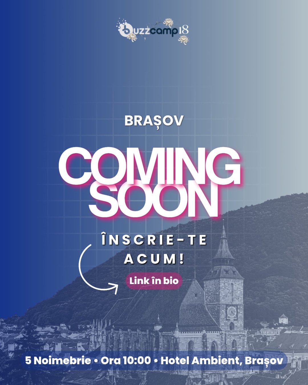 🚀 BUZZCamp ajunge la Brașov!