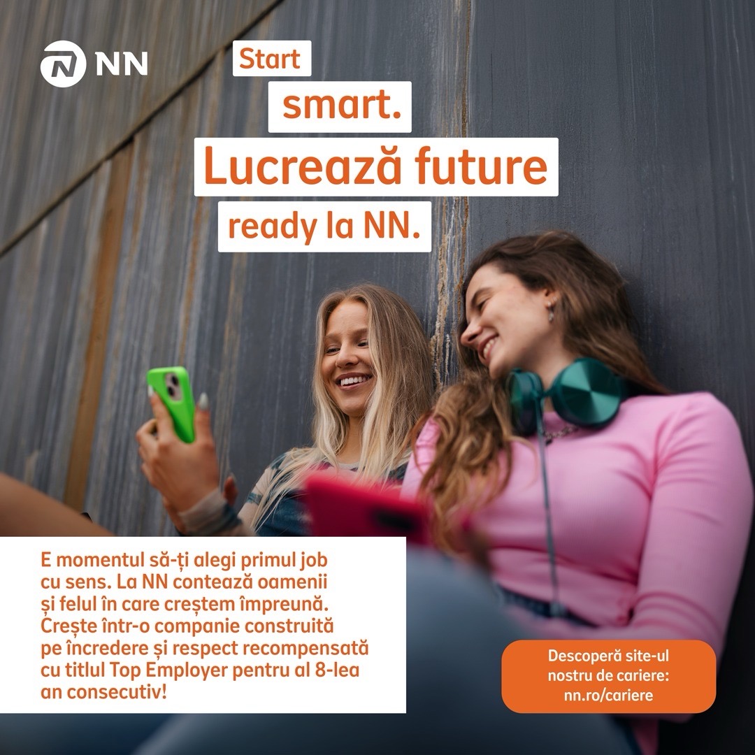 Start smart. Lucrează future-ready la NN.